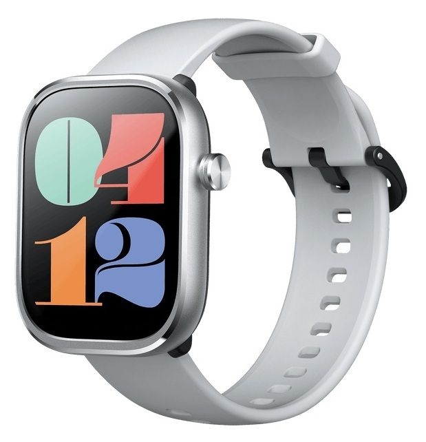 Смарт-годинник Mibro C4 51мм, 2.01", 240x296, BT 5.3, 2 ATM, сріблястий