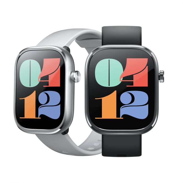 Смарт-годинник Mibro C4 51мм, 2.01", 240x296, BT 5.3, 2 ATM, темно-сірий