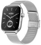 Смарт-годинник Mibro Fit 44мм, 1.75", 390x450, AMOLED, BT 5.3, GPS, 5 ATM, сріблястий