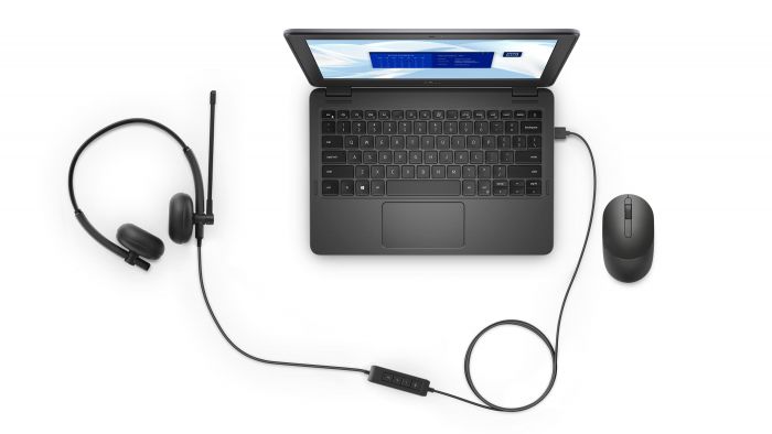 Гарнітура Dell Wired Headset - WH125, чорний