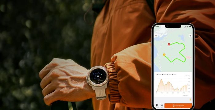Смарт-годинник Mibro GS Explorer 48мм, 1.32", 466x466, AMOLED, BT 5.3, Dual-band GPS, 10 ATM, пісочно-білий