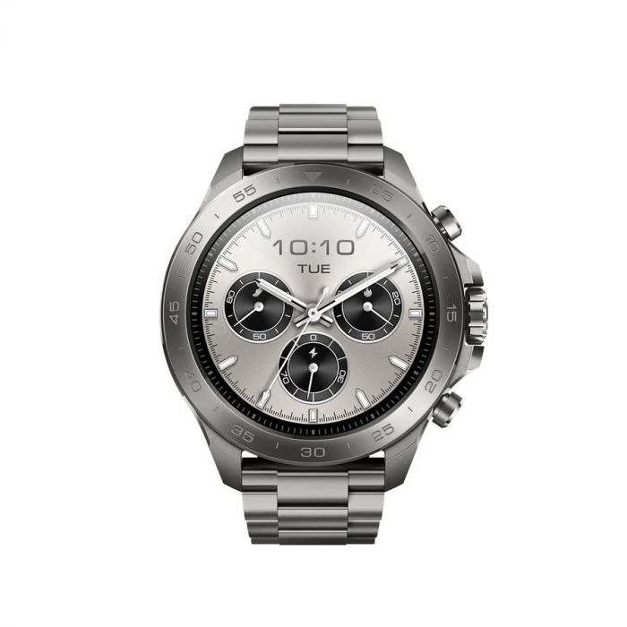 Смарт-годинник Mibro GS Explorer S 48мм, 1.32", 466x466, AMOLED, BT 5.3, Dual-band GPS, 10 ATM, суцільний титан