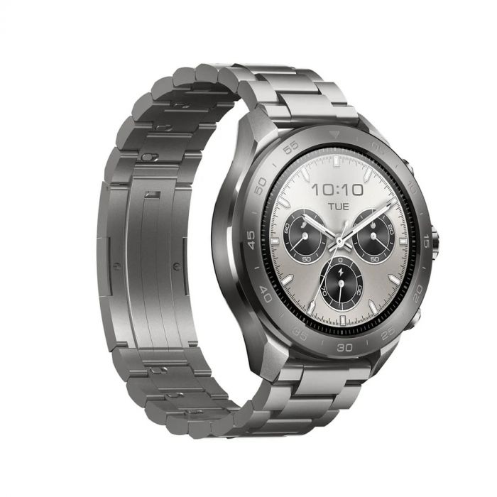 Смарт-годинник Mibro GS Explorer S 48мм, 1.32", 466x466, AMOLED, BT 5.3, Dual-band GPS, 10 ATM, суцільний титан