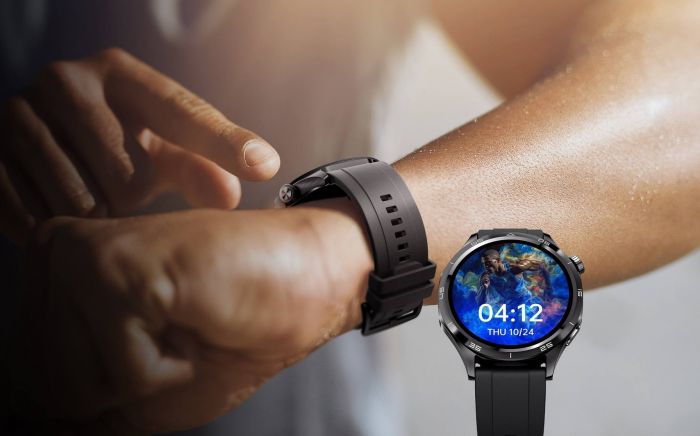 Смарт-годинник Mibro GT 46мм, 1.43", 466x466, AMOLED, BT 5.3, GPS, 5 ATM, темний метал