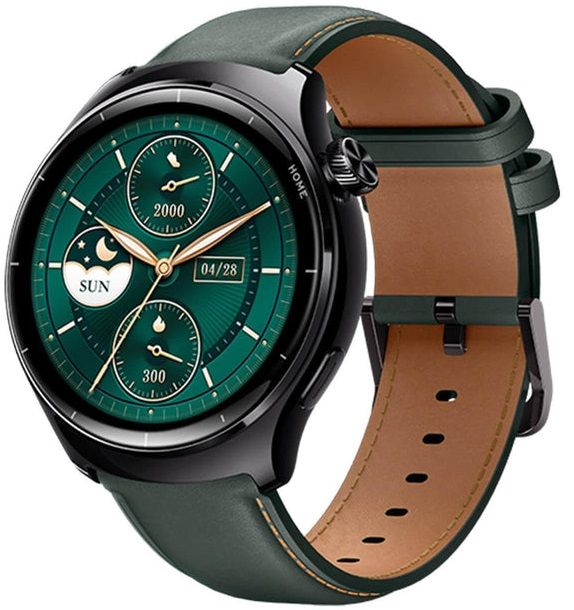 Смарт-годинник Mibro Lite 3 Pro 45мм, 1.32", 466x466, AMOLED, BT 5.3, GPS, 5 ATM, темно-зелений