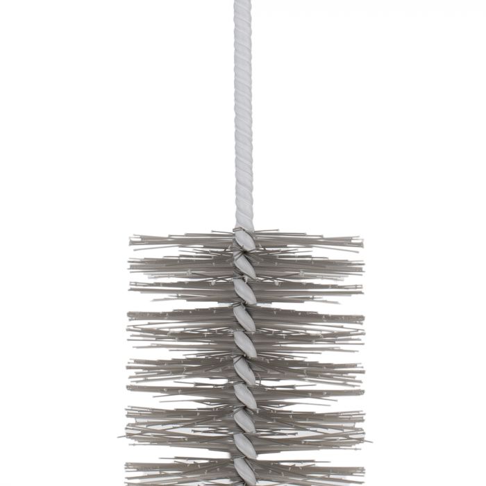 Щітка для миття пляшок з губкою ARDESTO Solid 34х5см, пластик, блакитний