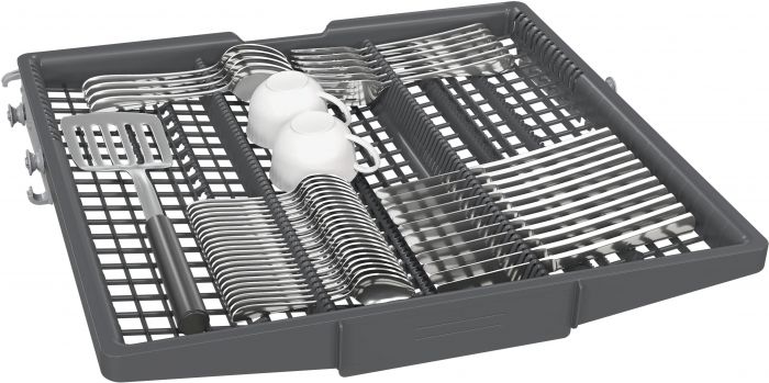 Посудомийна машина Siemens вбудована, 14компл., C, 60см, дисплей, 3й кошик, білий