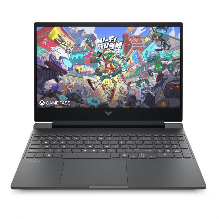 Ноутбук HP Victus 15-fa2084ua 15.6" FHD IPS AG, Intel 7-240H, 24GB, F1TB, NVD3050-6, DOS, сірий