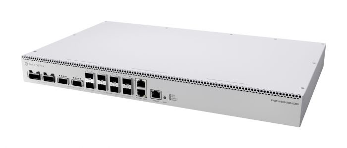 Комутатор MikroTik Cloud Router Switch CRS812-8DS-2DQ-2DDQ-RM