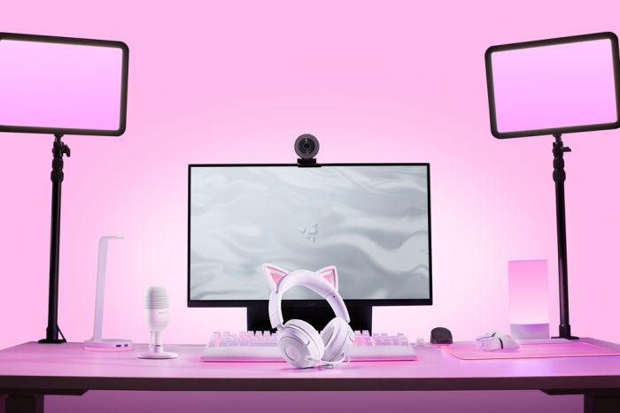 Гарнітура Razer Kraken Kitty V3 X, mini-jack, 1.3м, білий