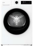 Сушильна машина Candy тепловий насос, 7кг, D, 47см, дисплей, інвертор, люк чорний, білий