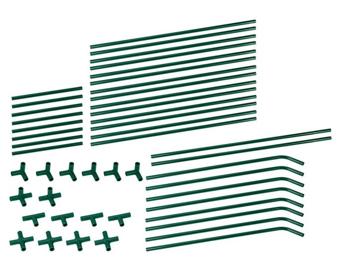 Парник складаний Neo Tools 240x90x90см, ПЕ плівка 135г, зелений