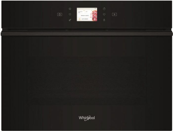 Духова шафа Whirlpool електрична компактна, 53л, дисплей, конвекція, ф-ція мікрохвиль, чорний