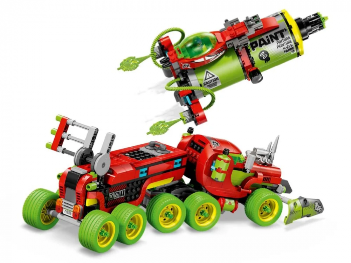 Конструктор LEGO Dreamzzz Вантажівка Матео з аерозольною фарбою