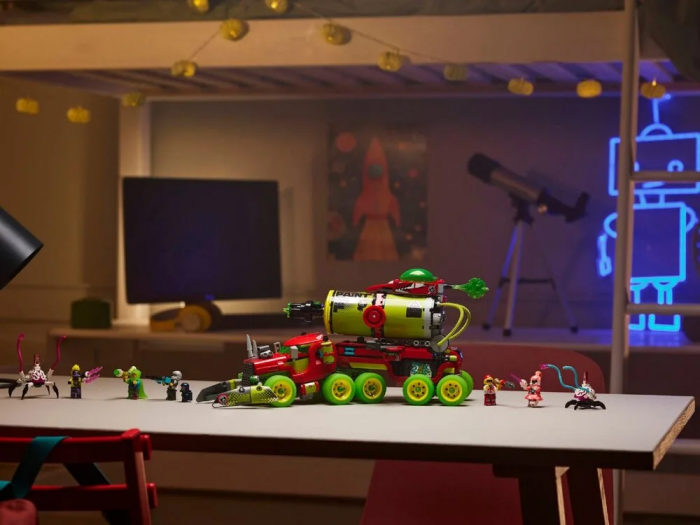 Конструктор LEGO Dreamzzz Вантажівка Матео з аерозольною фарбою