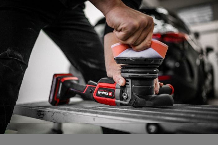 Шліфмашина полірувальна ексцентрікова акумуляторна Einhell Professional CP-EP 18/125 Li BL-Solo 18В 125мм 500-3800об/хв 2.11кг