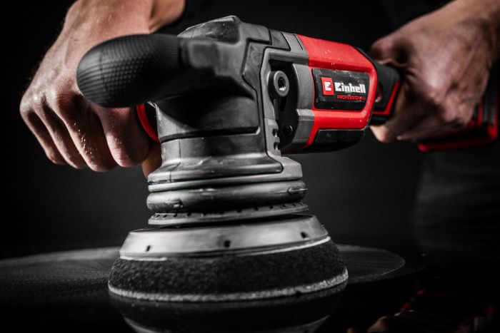Шліфмашина полірувальна ексцентрікова акумуляторна Einhell Professional CP-EP 18/125 Li BL-Solo 18В 125мм 500-3800об/хв 2.11кг