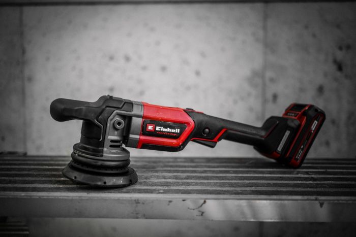 Шліфмашина полірувальна ексцентрікова акумуляторна Einhell Professional CP-EP 18/125 Li BL-Solo 18В 125мм 500-3800об/хв 2.11кг