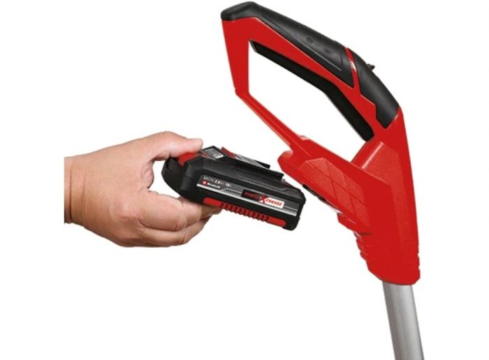 Тример садовий акумуляторний Einhell GE-CT 18 Li Kit PXC 18В акб 1х2.5А·год 24см ЗП 1.75кг