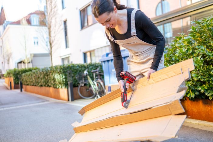 Різак акумуляторний Einhell TE-UC 18/6 Li - Solo 18В різ 6мм ніж 44мм 240об/хв 0.52кг без АКБ та ЗП