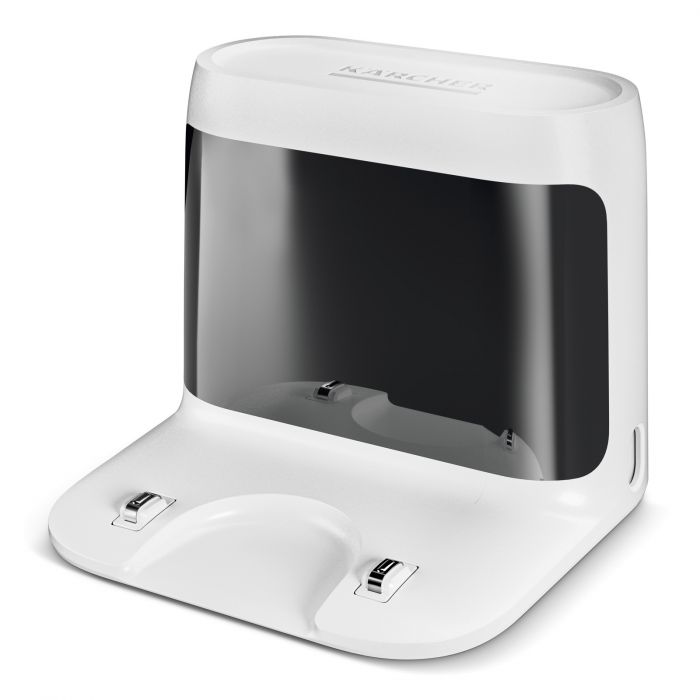 Робот-пилосос karcher RVF 7, h=10.5см, вологе прибирання, конт пил -250л, вода -0.30л, Bluetooth, білий