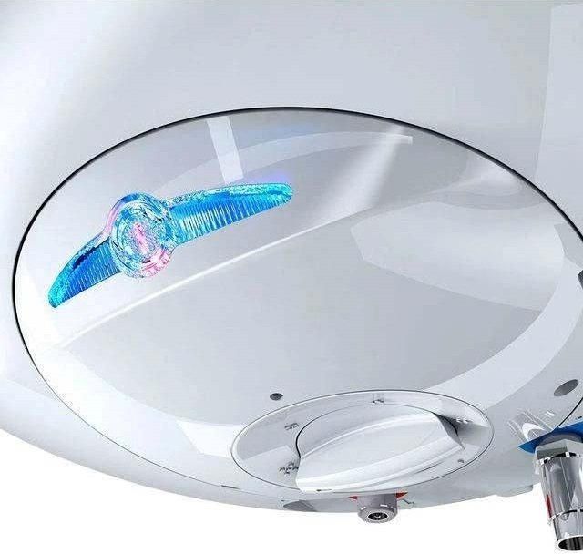 Водонагрівач електр. TESY Bilight 80V круглий GCV 804420 B11 TSRC, 80л, 2кВт, мех. кер-ння, C, білий