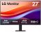 Монітор LG 27" 27U421A-B VA HDMI, USB-C, Audio, VA, 100Hz, sRGB 99%, CURVED