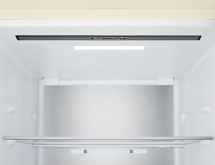 Холодильник LG з нижн. мороз., 203x60х68, холод.відд.-262л, мороз.відд.-113л, 2дв., E, NF, інв., диспл внутр., Fresh Сonverter, Metal Fresh, бежевий