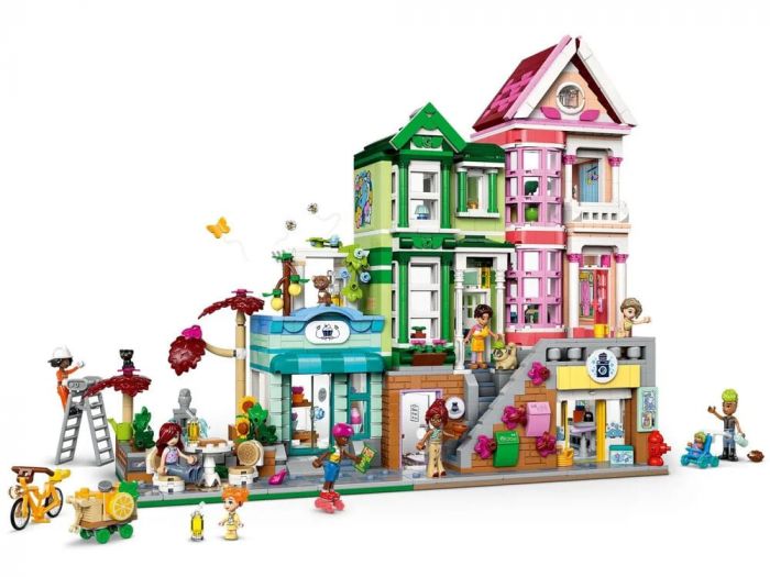 Конструктор LEGO Friends Хартлейк-Сіті. Квартири і крамниці