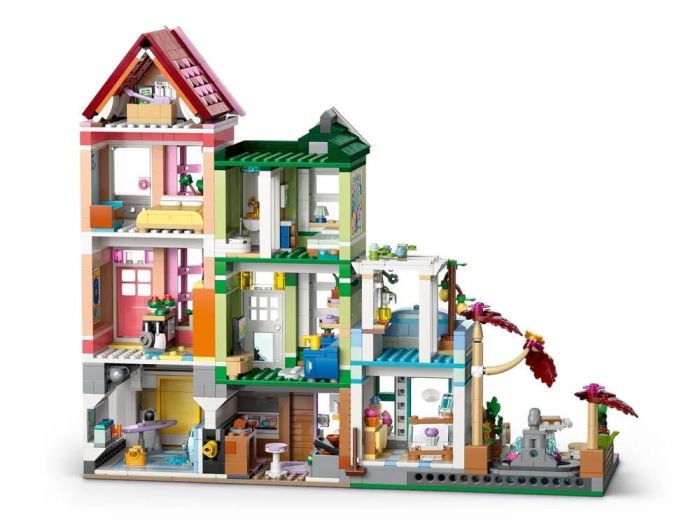 Конструктор LEGO Friends Хартлейк-Сіті. Квартири і крамниці