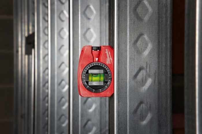 Рівень Milwaukee MiniBox, 7.8см, 1 капсула, 360° магнітний, алюмінієвий корпус