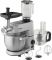 Кухонна машина Gorenje 1500Вт, дисплей, чаша-метал, корпус-метал+пластік, насадок-7, сріблястий
