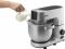 Кухонна машина Gorenje 1500Вт, дисплей, чаша-метал, корпус-метал+пластік, насадок-7, сріблястий