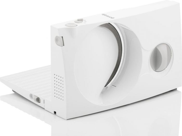 Скиборізка Gorenje, 100Вт, лезо-нержавіюча сталь, діаметр ножа-170мм, корпус-пластик, білий