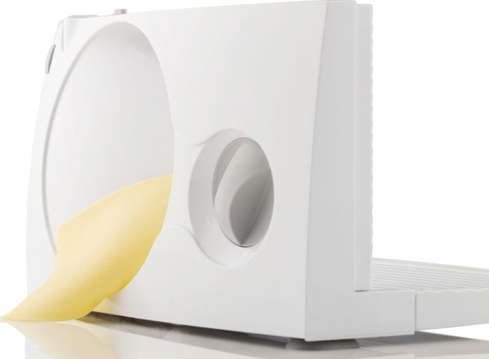 Скиборізка Gorenje, 100Вт, лезо-нержавіюча сталь, діаметр ножа-170мм, корпус-пластик, білий