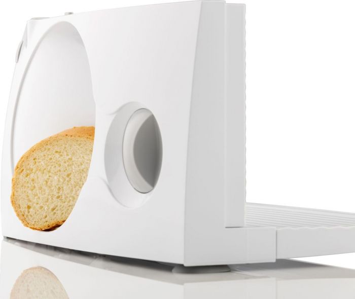 Скиборізка Gorenje, 100Вт, лезо-нержавіюча сталь, діаметр ножа-170мм, корпус-пластик, білий