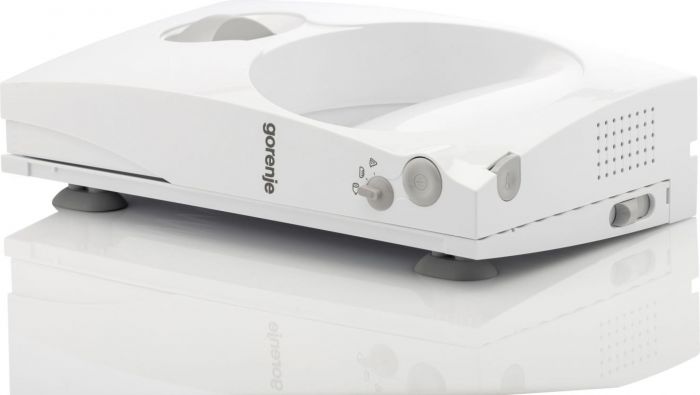 Скиборізка Gorenje, 100Вт, лезо-нержавіюча сталь, діаметр ножа-170мм, корпус-пластик, білий