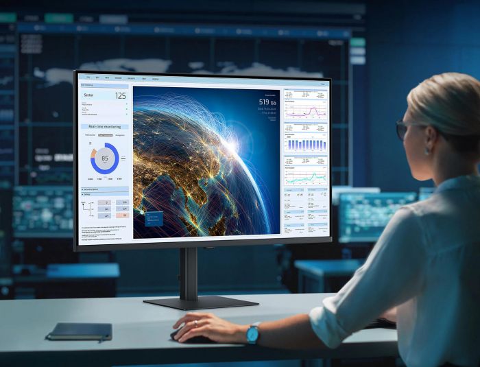 Монітор Samsung 37"S37D802 HDMI, DP, USB, VA, 3840x2160, 4ms