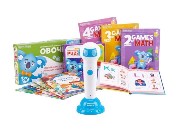 Ручка інтерактивна Smart Koala з книгами English, Математика, Додатками