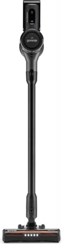 Пилосос Gorenje бездротовий, 70Вт, конт пил -0.7л, автон. робота до 60хв, HEPA, підсвічування, індикатор, антрацит