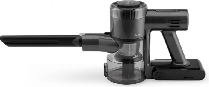 Пилосос Gorenje бездротовий, 70Вт, конт пил -0.7л, автон. робота до 60хв, HEPA, підсвічування, індикатор, антрацит