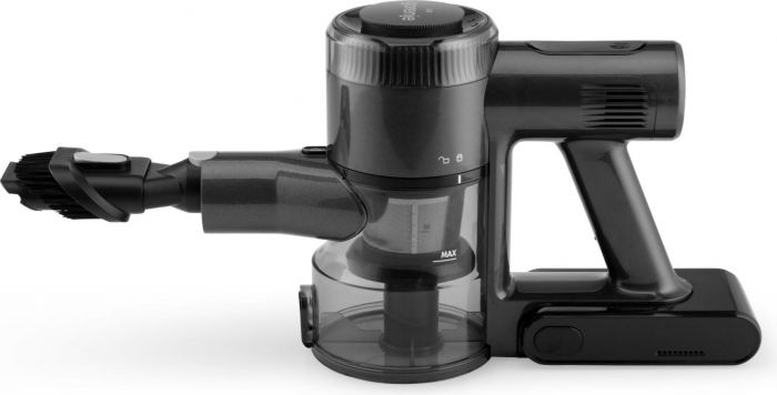 Пилосос Gorenje бездротовий, 70Вт, конт пил -0.7л, автон. робота до 60хв, HEPA, підсвічування, індикатор, антрацит