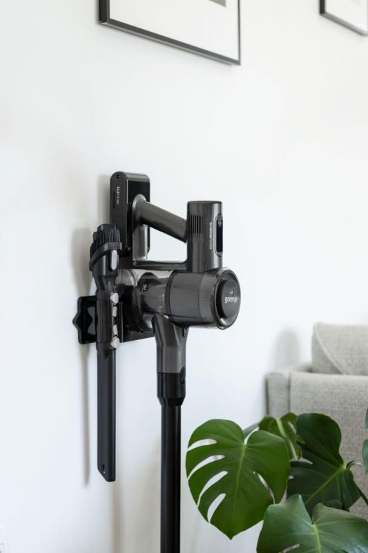 Пилосос Gorenje бездротовий, 70Вт, конт пил -0.7л, автон. робота до 60хв, HEPA, підсвічування, індикатор, антрацит