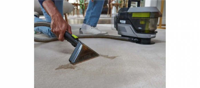 Пилосос акумуляторний миючий Ryobi ONE+ RDC18BL-0 18В 73Вт контейнер для води чиста/брудна 1/0.6л 4.2кг без АКБ та ЗП