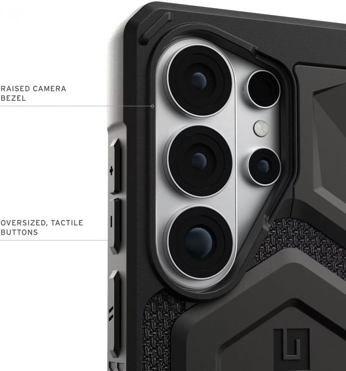 Чохол UAG для Samsung Galaxy S26 Ultra, Monarch Pro with Magnet, Kevlar Black