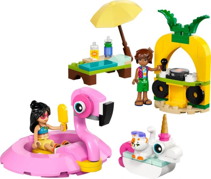 Конструктор LEGO Friends Вечірка єдинорога та фламінго біля басейну