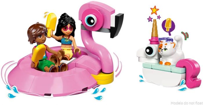 Конструктор LEGO Friends Вечірка єдинорога та фламінго біля басейну