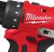 Шурупокрут-дриль акумуляторний Milwaukee M12 BLDDRC-201BRF 12В 2А·год 40Нм 0-1700об/хв ЗП С12 сумка 0.98кг