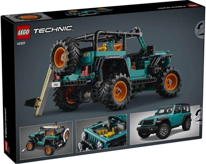 Конструктор LEGO Technic Позашляховик Jeep® Wrangler Rubicon