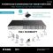 Комутатор D-Link DGS-1026MP 24x1GE c PoE, 2xSFP/GE, 370W